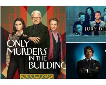 Séries | ONLY MURDERS IN THE BUILDING S03 – 15/20 | JURY DUTY – 13/20 | TAPIE – 12/20