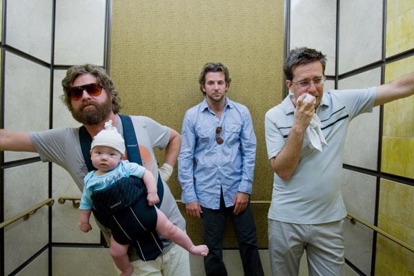 Zach Galifianakis, Bradley Cooper et Ed Helms