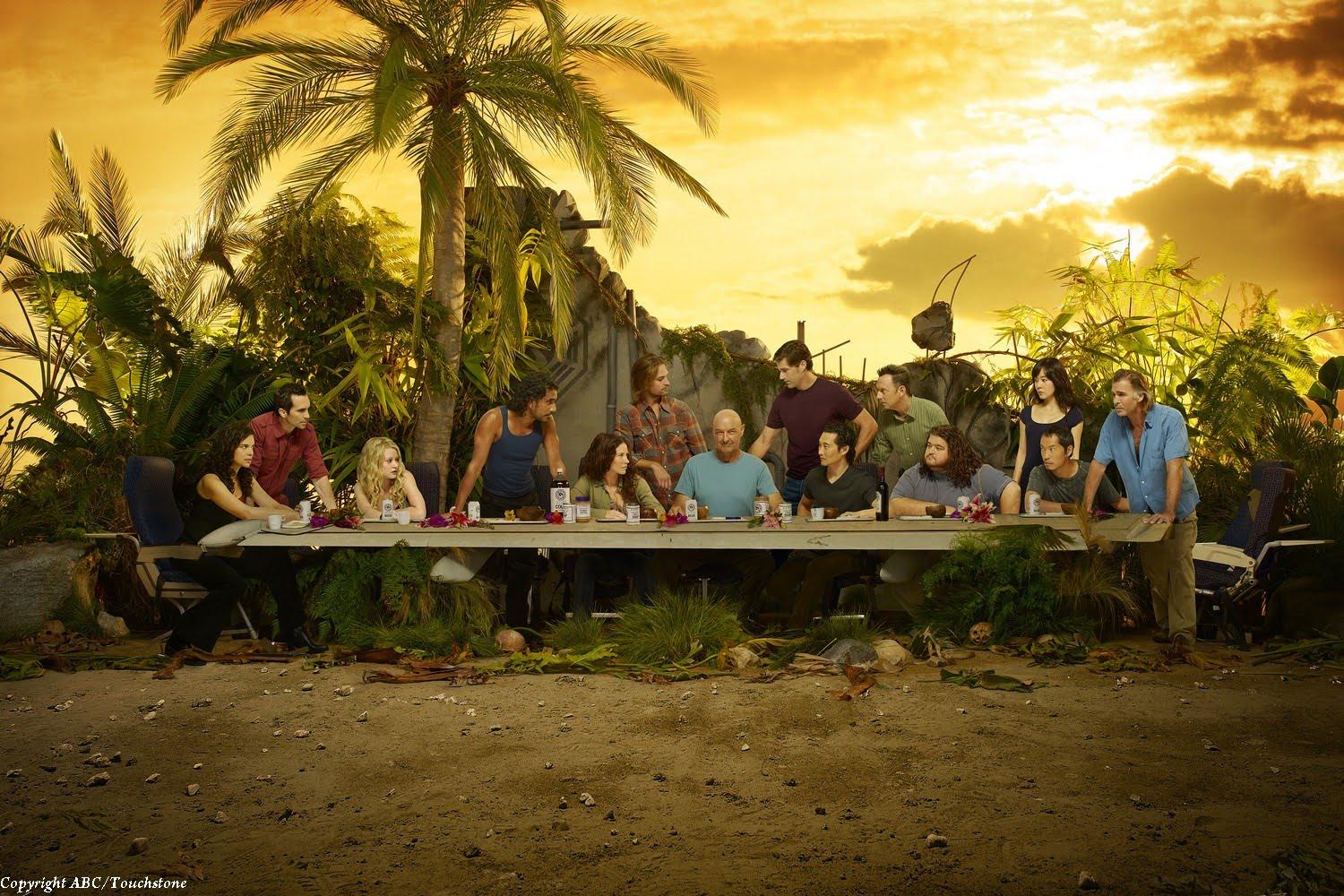 Lost season6 dinner