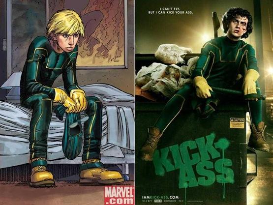 KickAss - Comic Vs Movie
