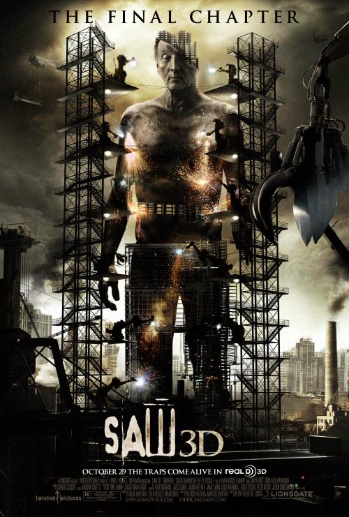 Saw 3D : le poster animé