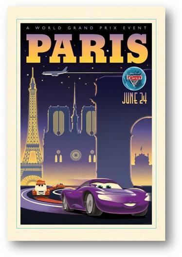 Cars 2 – Trailer 2 et Poster Vintage