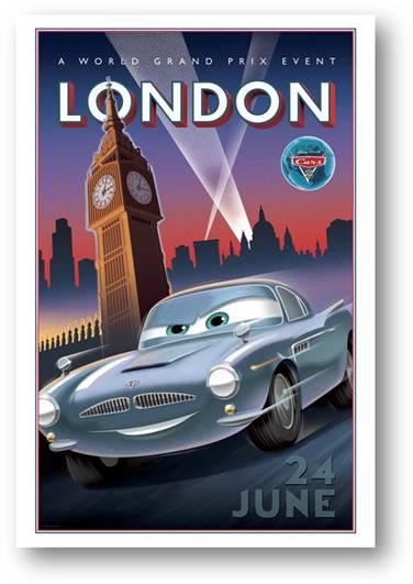 Cars 2 – Trailer 2 et Poster Vintage