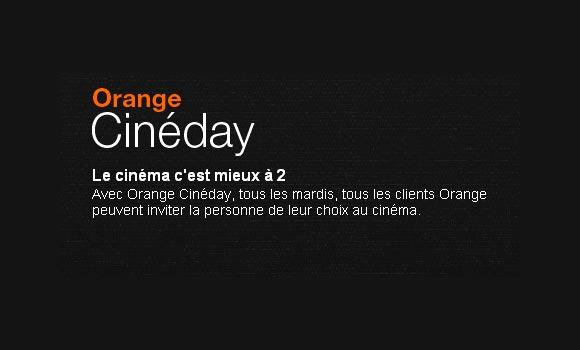 Orange lance Cinéday !!