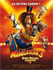 Madagascar 3 - affiche