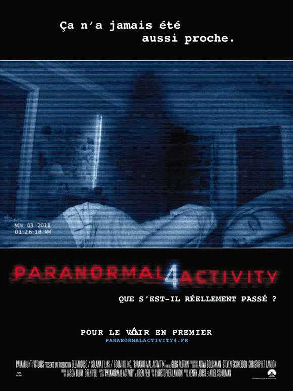 Paranormal Activity 4 dans votre ville