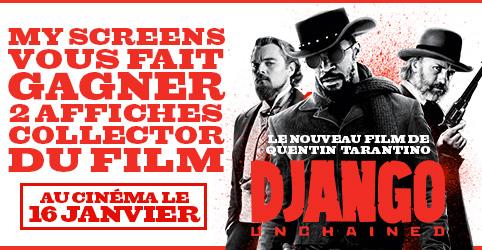 Jeu –  Django Unchained, 2 affiches collector à gagner !