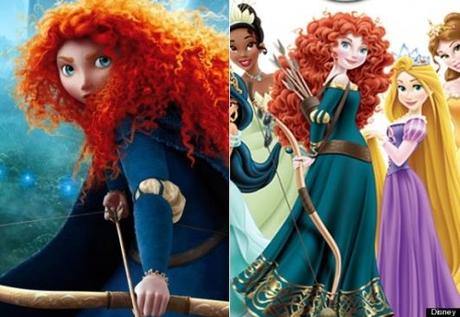 Jugée trop sexy, la Princesse Merida a été retirée du site de Disney