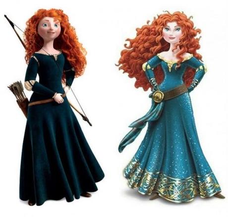 Jugée trop sexy, la Princesse Merida a été retirée du site de Disney