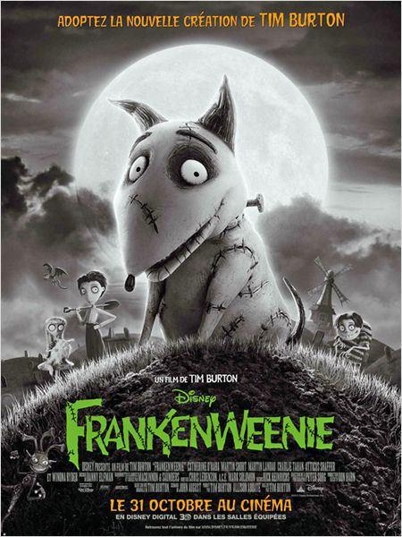 Samedi 21 septembre à 17h, au CinéDuchère : Frankenweenie de Tim Burton Frankenweenie