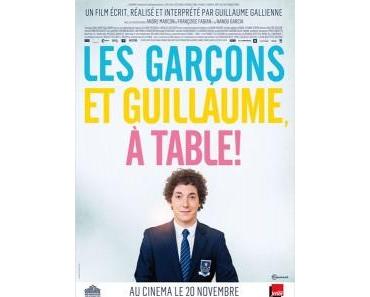 Jeu concours Les garçons et Guillaume, à table !
