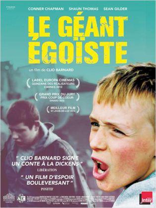 Mardi novembre 20h30, cinéma Alizés Avant-première géant égoïste