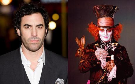 Sacha Baron Cohen, grand méchant d'Alice au Pays des Merveilles 2