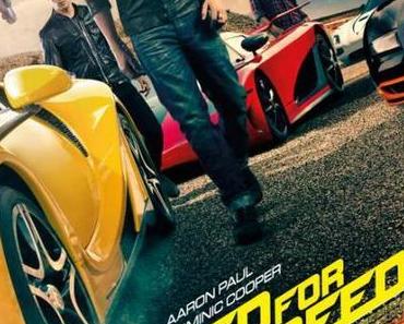 Need for Speed – L’affiche française et un long trailer français foncent à vive allure