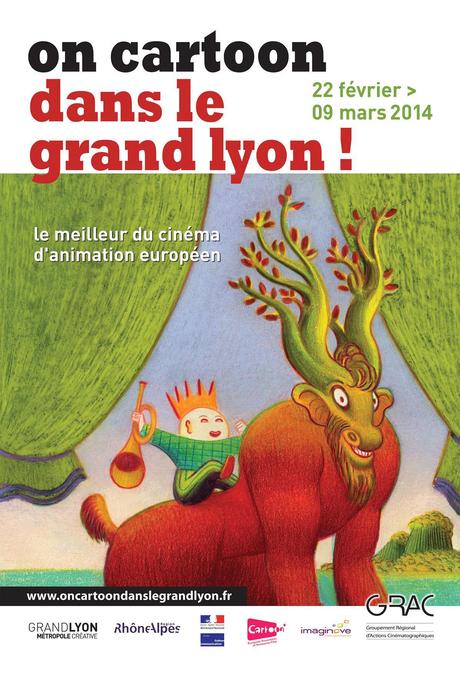 On cartoon dans le Grand Lyon du 22 février au 09 Mars 2014