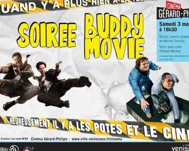Samedi 3 mai à 18h30, au cinéma Gerard Philipe, soirée Buddy Movie
