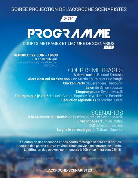 Vendredi juin, Soirée projection 