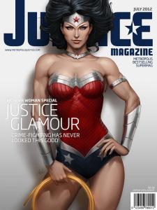 Justice Mag Wonder Woman by Stanley 'Artgerm' Lau