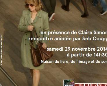 « Gare du Nord avec Claire Simon » – samedi 29 novembre 2014 – MLIS Villeurbanne