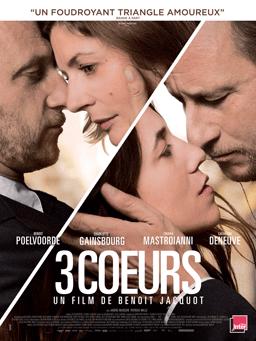 3 coeurs - Affiche