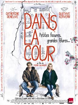 Dans la cour - Affiche