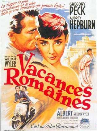 Vacances Romaines - Affiche