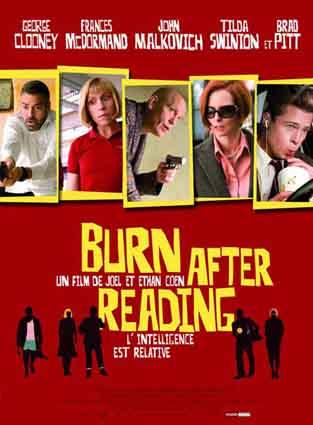 Burn after reading - Affiche