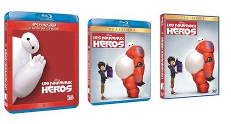 Des bonus inédits dans les DVD et Blu-Ray des Nouveaux Héros !