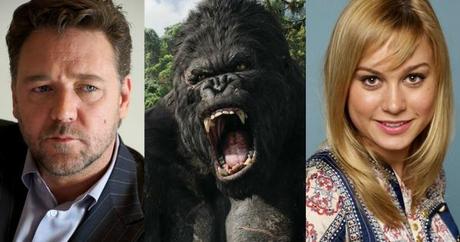Brie Larson et Russell Crowe au casting de Kong : Skull Island ?