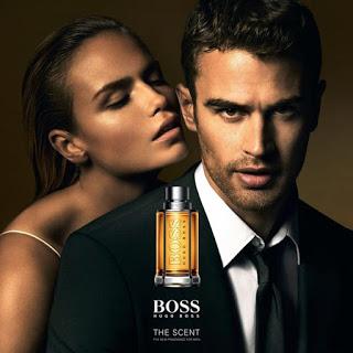 Théo James égérie de la marque de parfum Hugo Boss !!