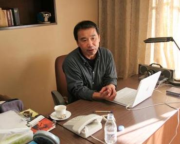 Dans le bureau d’Haruki Murakami