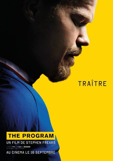 Affiches personnages VF pour l'alléchant The Program de Stephen Frears !