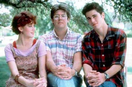 Molly Ringwald, director John Hughes, Justin Henry