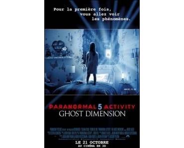 Paranormal Activity 5 – Ghost Dimension – Une nouvelle bande-annonce