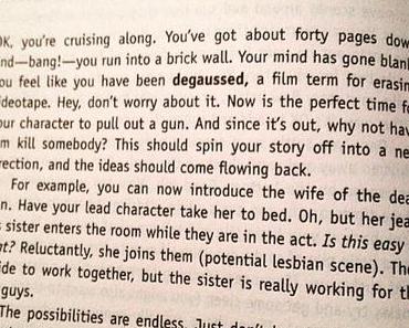 Une recette contre le writer’s block