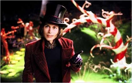 Charlie et la chocolaterie Charlie and the chocolate factory 2005 Real. : Tim Burton Johnny Depp COLLECTION CHRISTOPHEL