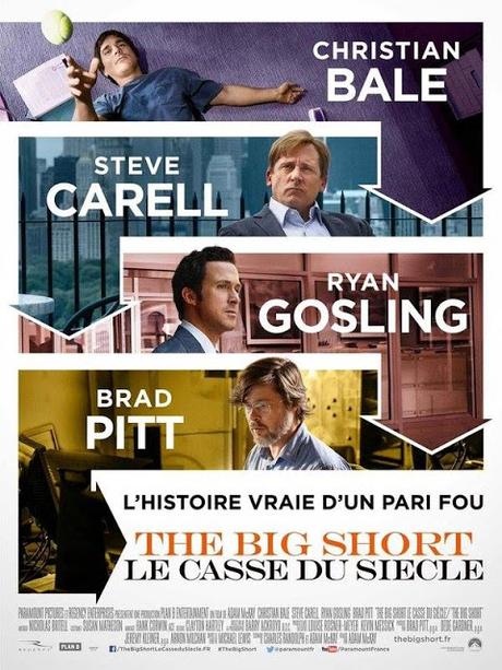 Nouveau trailer pour l'attendu The Big Short : Le Casse du Siècle !