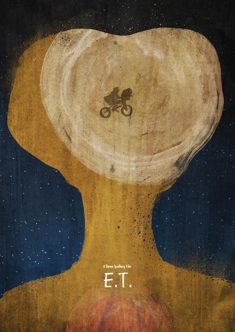 La sélection: Affiches Alternatives [E.T The Extra-Terrestrial]