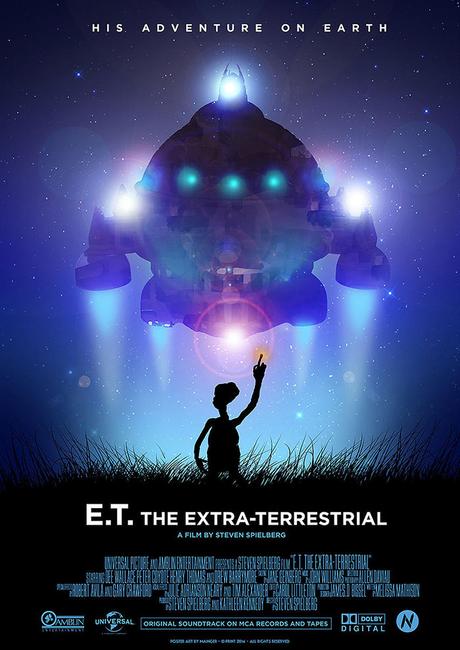 La sélection: Affiches Alternatives [E.T The Extra-Terrestrial]