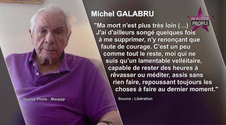 Décès de monsieur Michel Galabru