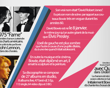Infographie – David Bowie