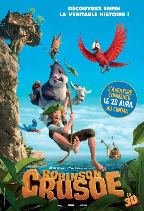 Bande annonce et photos de Robinson Crusoe