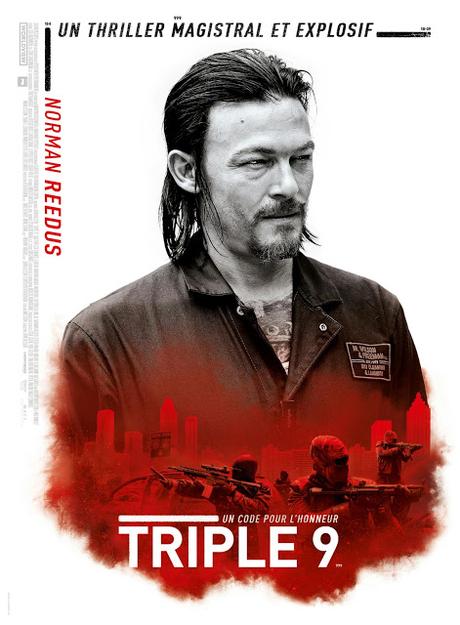 Affiches personnages VF pour l'attendu Triple 9 de John Hillcoat !