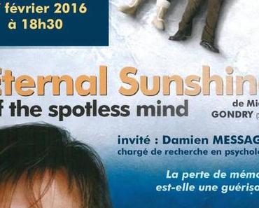 Rencontres ciné-psy, mercredi 17 février « Eternal sunshine of the spotless mind »