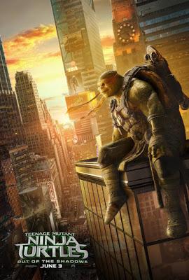 Affiches personnages US pour Ninja Turtles 2 !