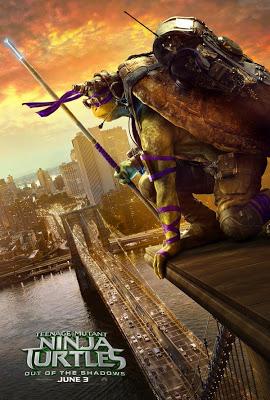 Affiches personnages US pour Ninja Turtles 2 !