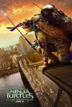 Ninja Turtles 2: les posters dédiés aux héros