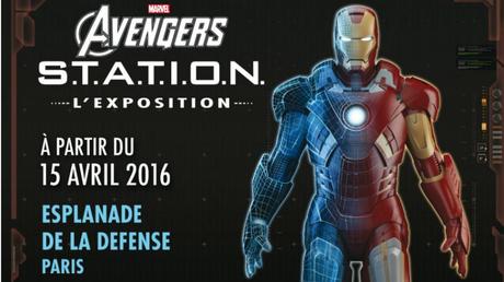 Exposition Marvel Avengers S.T.A.T.I.O.N dès le 15 avril