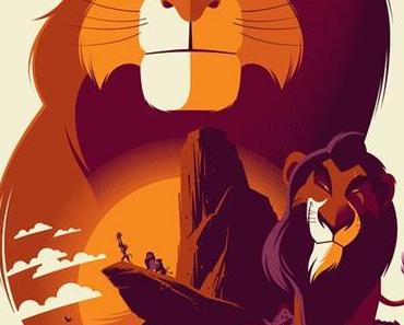 La sélection: Affiches Alternatives [Le Roi Lion]