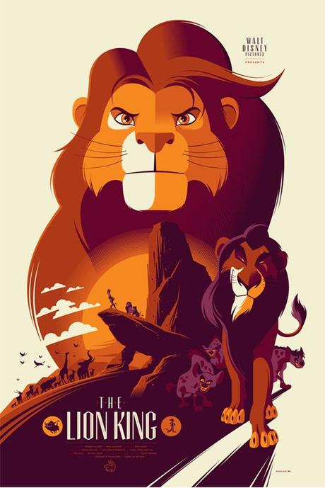 La sélection: Affiches Alternatives [Le Roi Lion]